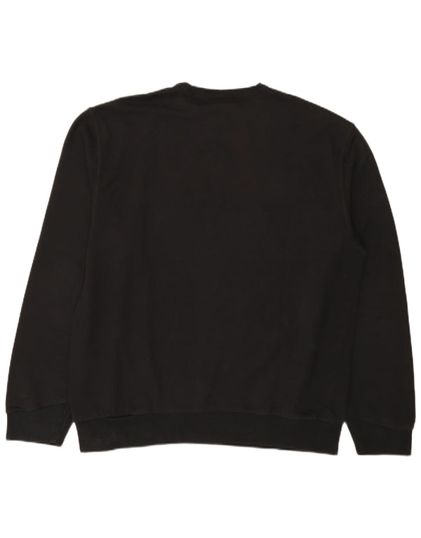 Pulover grafic pentru bărbați Puma, XL, negru