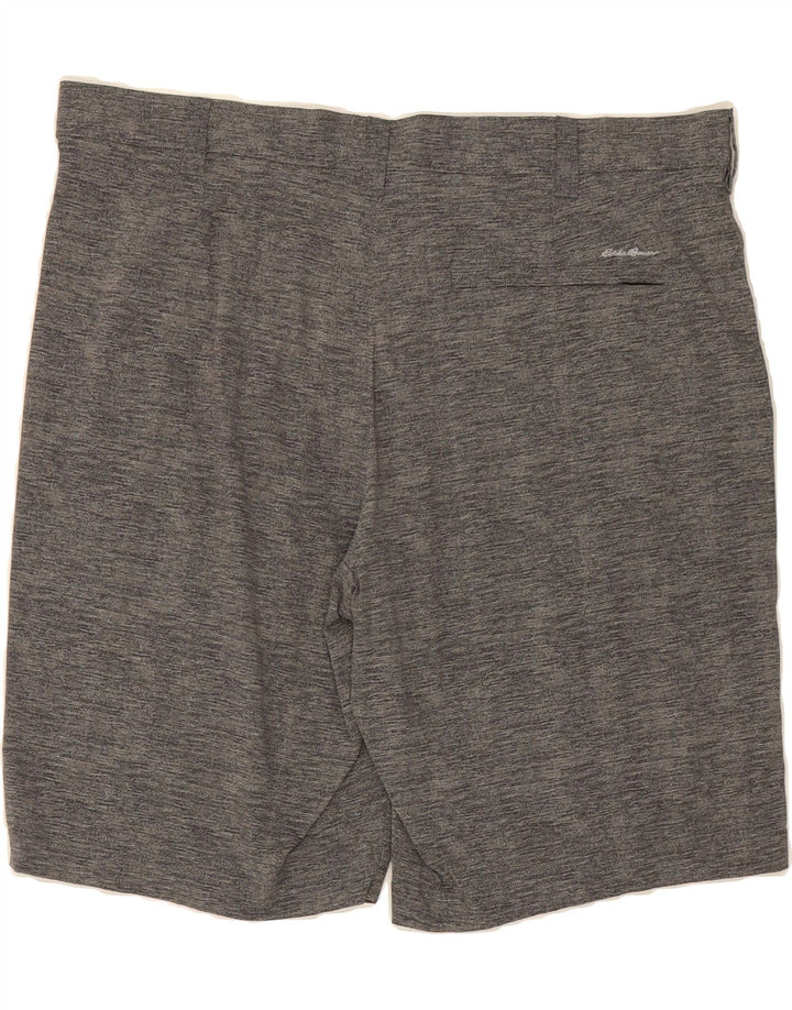 EDDIE BAUER Mens Chino Shorts W38 XL Grey Polyester Vintage Eddie Bauer and Second-Hand Eddie Bauer from Messina Hembry 