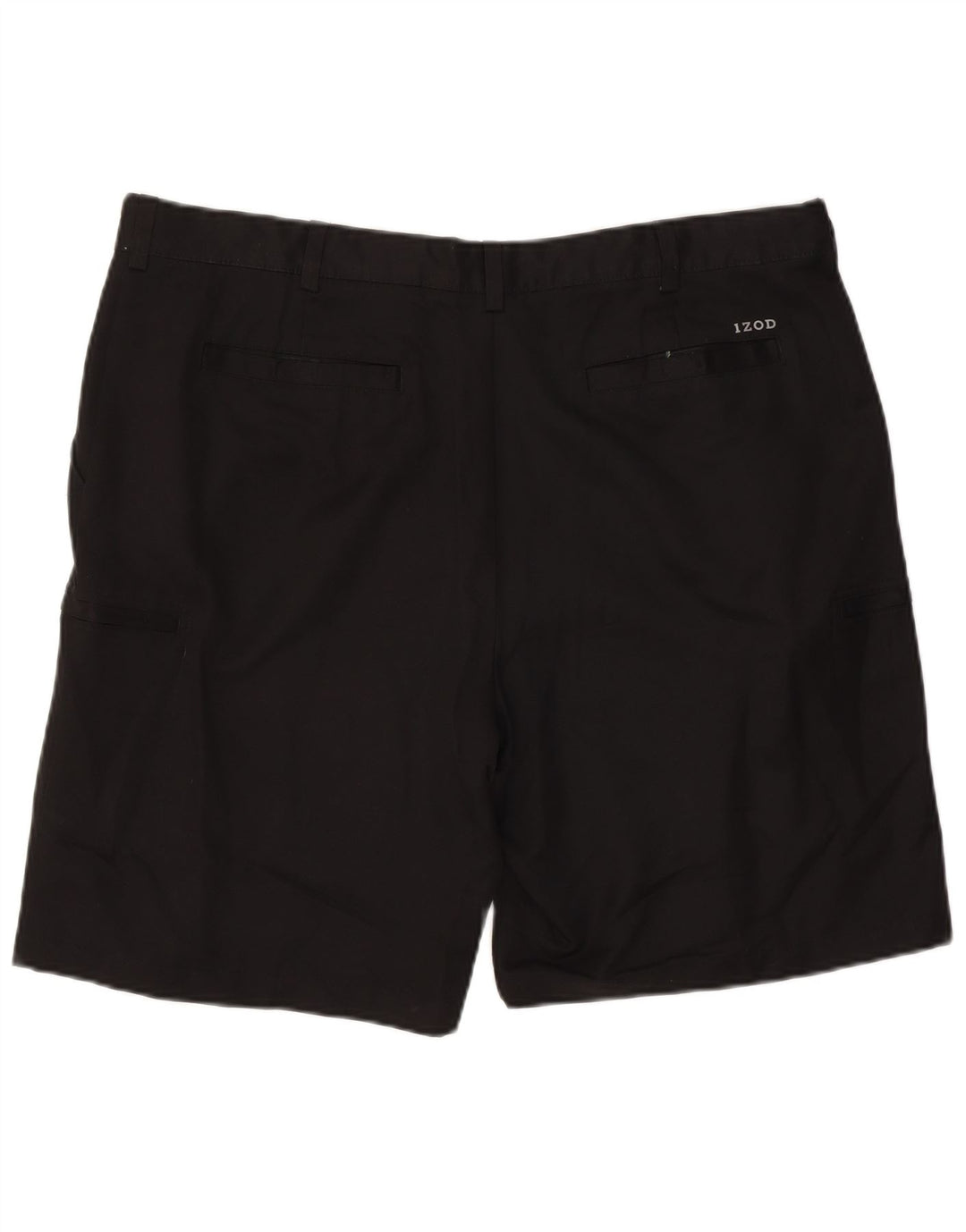 Izod Mens Classics Cargo Shorts W42 2XL Poliester negru