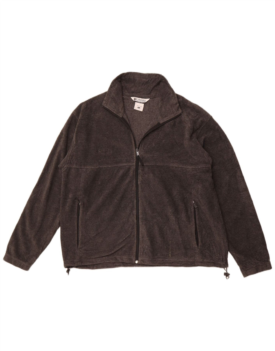 Jachetă polară pentru bărbați COLUMBIA UK 42 XL poliester gri