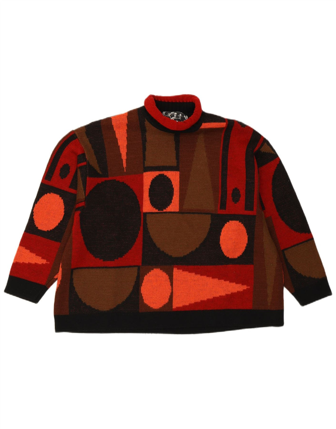 Pulover pentru femei Ernestina Cerini cu gât rulat IT 42 Medium Multicolor