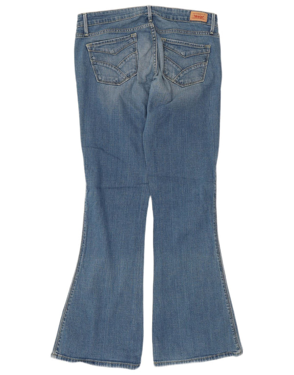 Jeans skinny bootcut cu talie joasă 524 Levi's pentru femei US 9 Medium W30 L30 Albastru