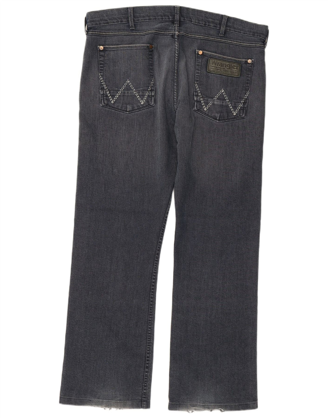 WRANGLER Blugi pentru bărbați Ace Straight W36 L30 Bumbac bleumarin