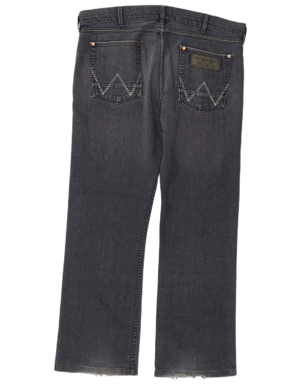 WRANGLER Blugi pentru bărbați Ace Straight W36 L30 Bumbac bleumarin