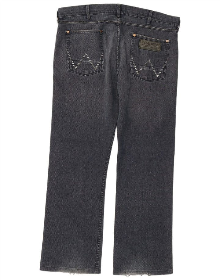 WRANGLER Blugi pentru bărbați Ace Straight W36 L30 Bumbac bleumarin