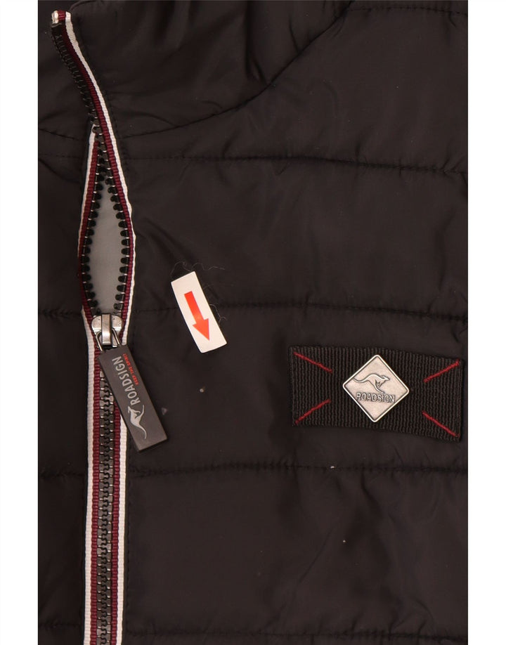Gilet căptușit pentru bărbați Roadsign UK 42 XL Poliester negru