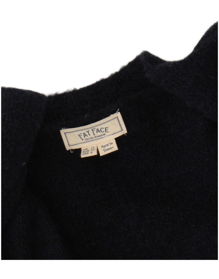 Pulover cardigan pentru femei Fat Face UK 12 Medium Bleumarin