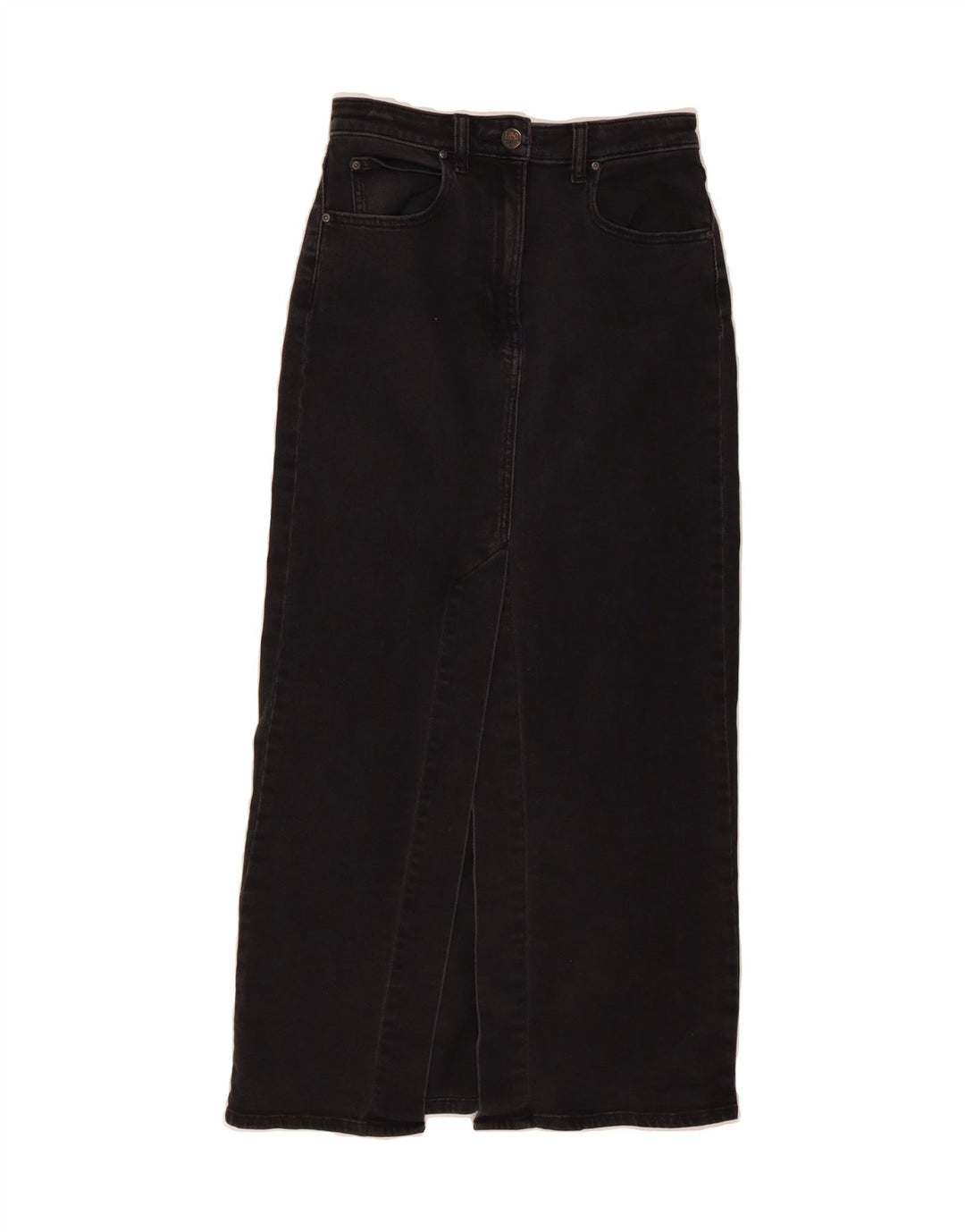 LEE Womens Denim Skirt  W28 Medium Black Cotton Vintage Lee and Second-Hand Lee from Messina Hembry 