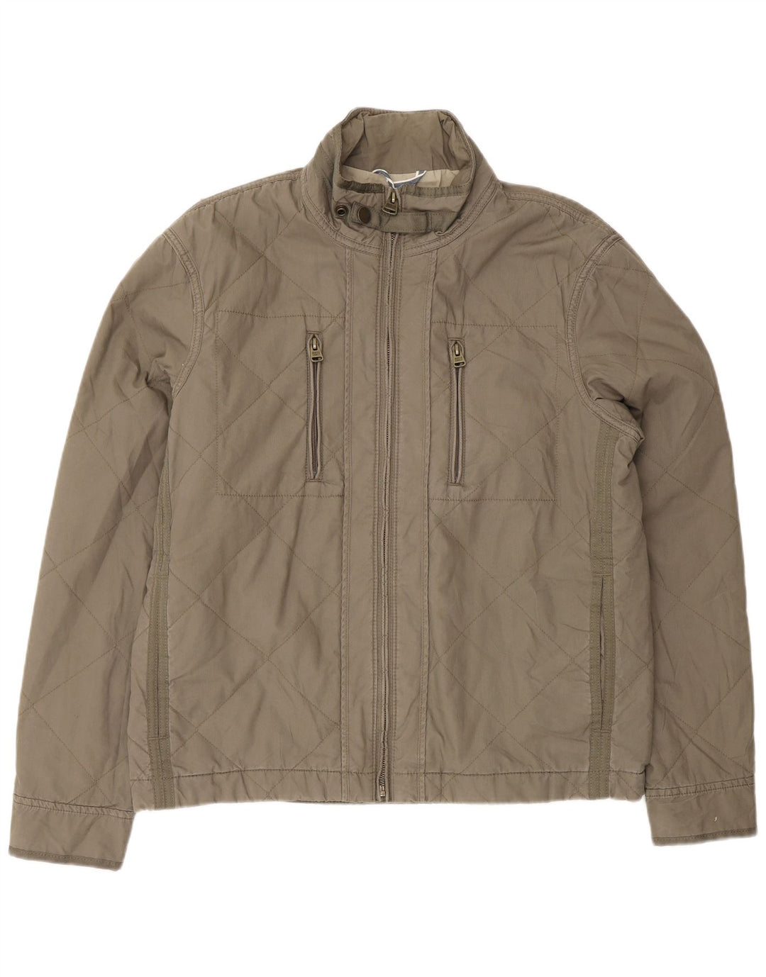 Geacă Bomber pentru bărbați Marks & Spencer UK 38 Medium Khaki Bumbac