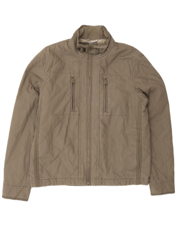 Geacă Bomber pentru bărbați Marks & Spencer UK 38 Medium Khaki Bumbac