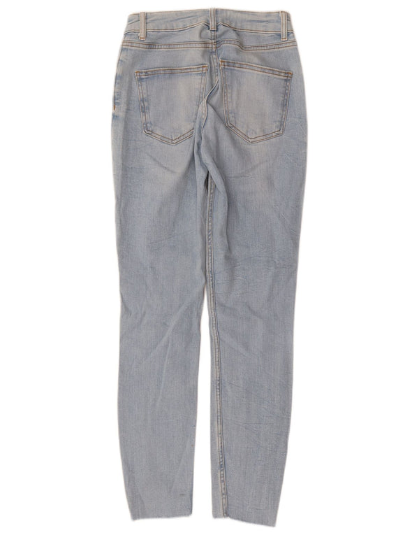 Zara Womens Skinny Jeans EU 36 XS W26 L28 Blue Cotton
