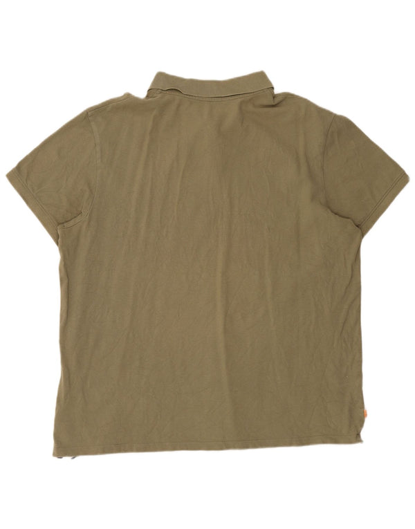 Cămașă polo TIMBERLAND pentru bărbați, 3XL, bumbac kaki