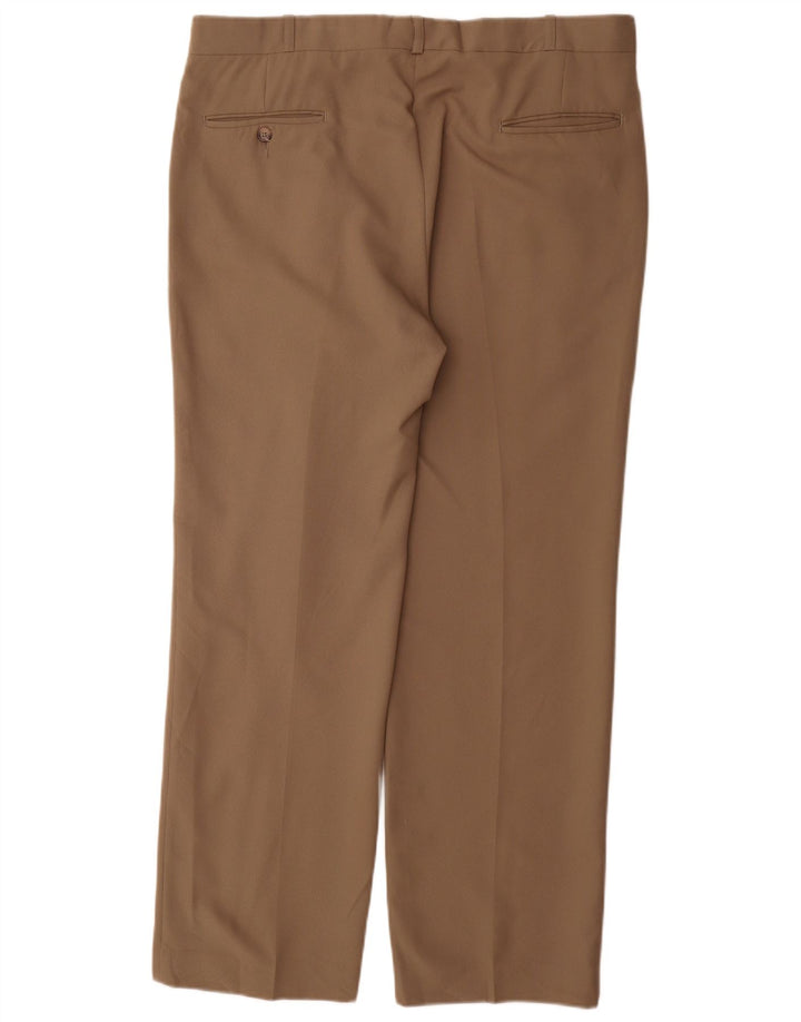 Pantaloni chino pentru bărbați Farah L38 L31 poliester bej