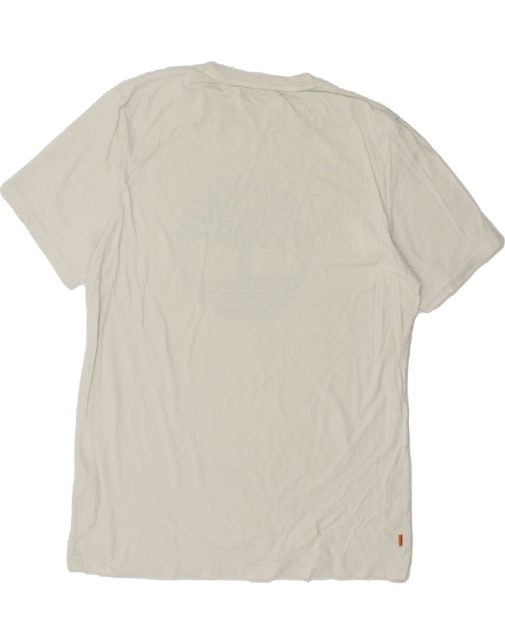 TIMBERLAND Tricou grafic pentru bărbați Top Large White