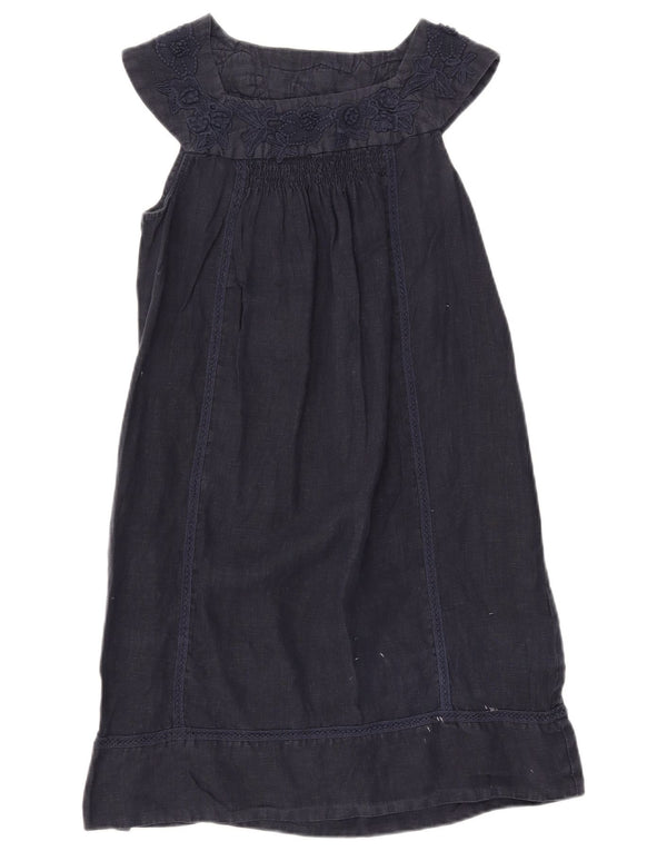 Rochie A-Line fără mâneci Zara pentru femei UK 12 Medium Bleumarin