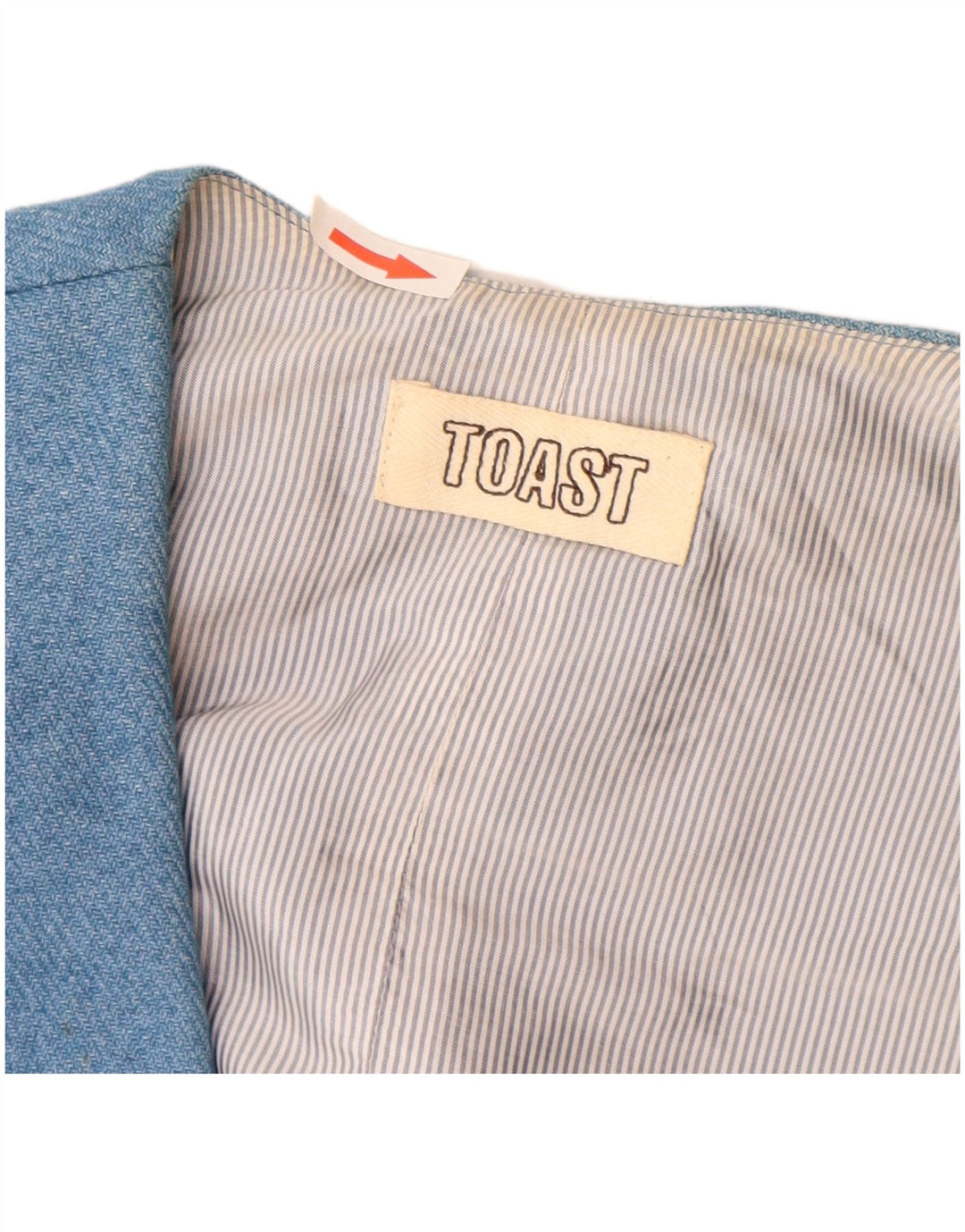 Vestă Toast pentru femei UK 10 Small Blue Bumbac
