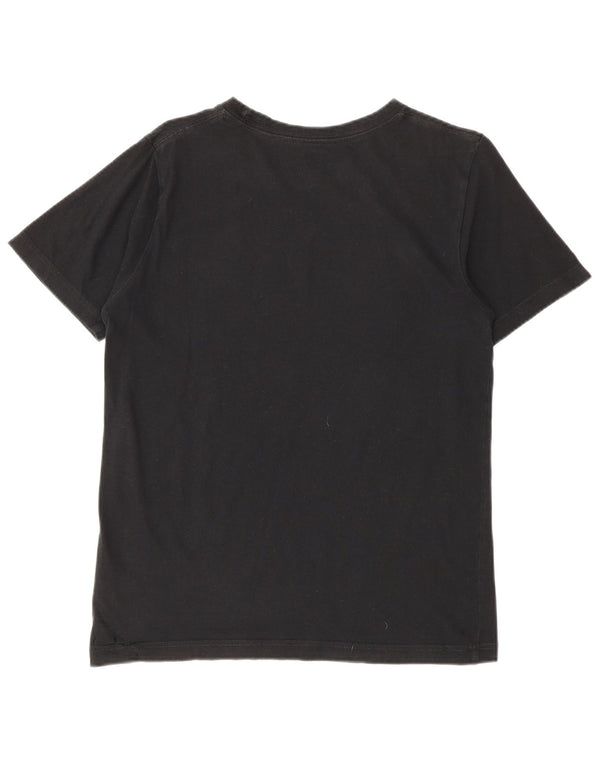 Jordan Boys Graphic T-Shirt Top 12-13 Years Large Black Cotton