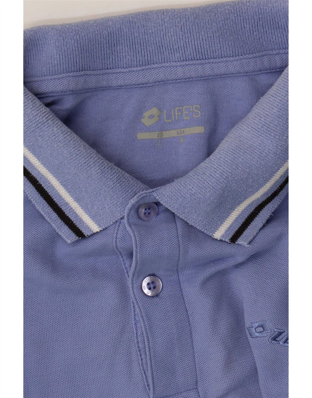 Tricou polo pentru bărbați Lotto Mov mediu