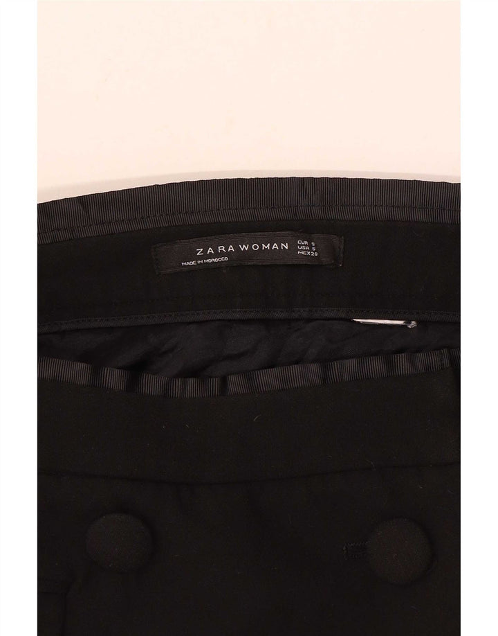 Fusta Mini Wrap Femei Zara Mic W26 Negru