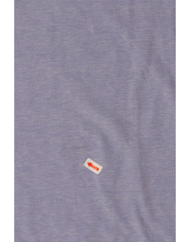 Cămașă polo Massimo Dutti pentru bărbați, mare, albastru