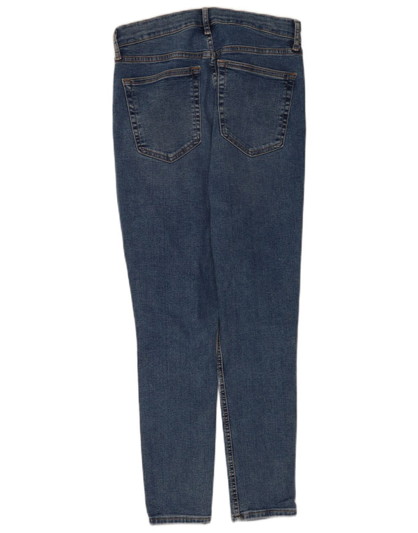 Topshop Blugi Skinny Distressed Jamie pentru femei W31 L26 Bumbac albastru