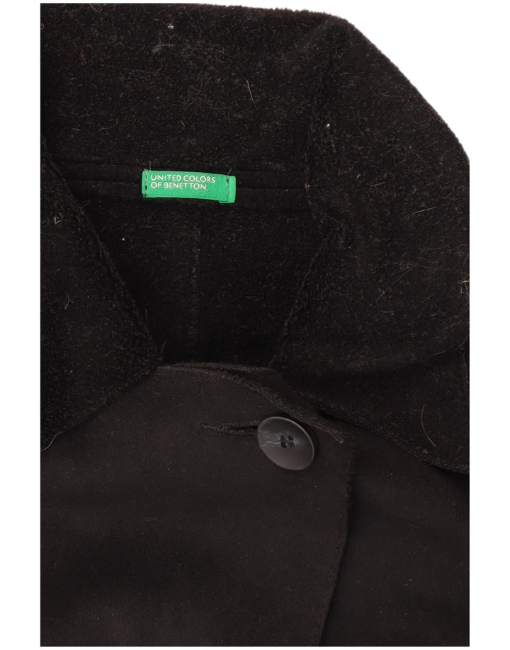 Palton pentru femei Benetton UK 14 Medium Black