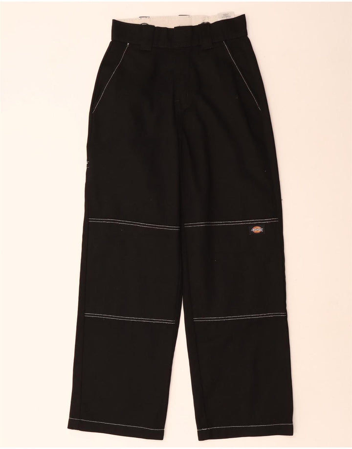 Pantaloni cargo dritti pentru bărbați Dickies W24 poliester negru