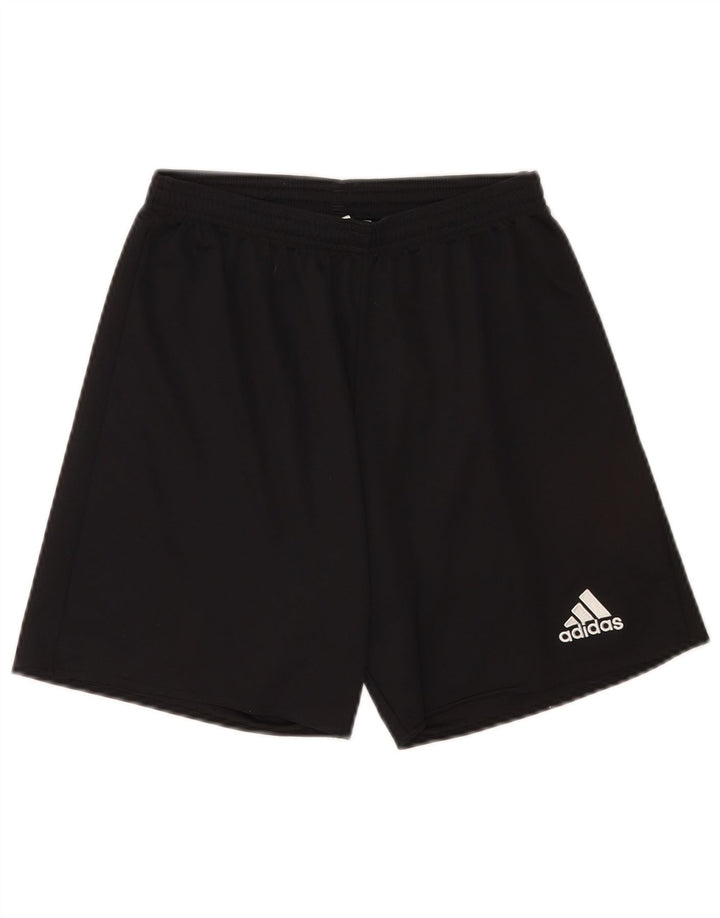 Pantaloni scurți sport adidas Climalite pentru bărbați, poliester negru mic