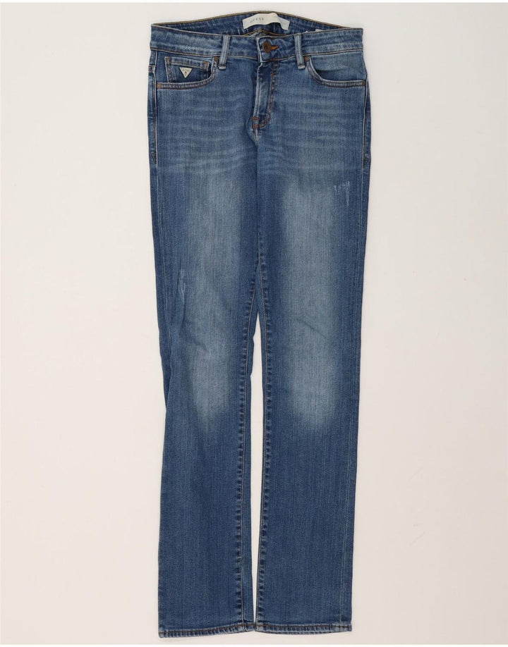 Blugi slim pentru bărbați Guess W30 L34 Bumbac albastru