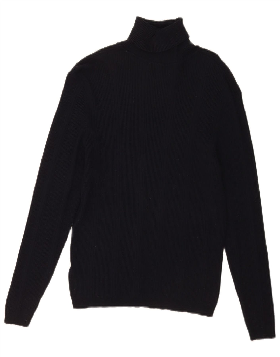Pulover pentru femei Marks & Spencer cu gât rulat, UK 12 Medium Bleumarin