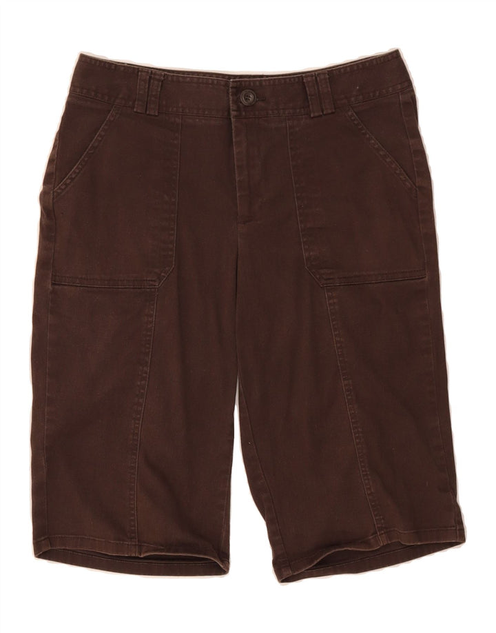 DOCKERS Womens Bermuda Shorts US 6 Medium W28  Brown Cotton Vintage Dockers and Second-Hand Dockers from Messina Hembry 