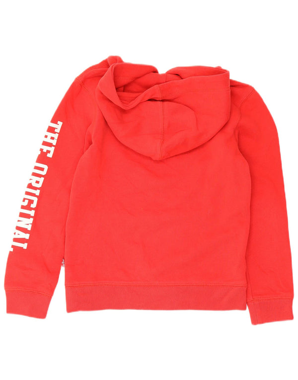 Levi's Boys Graphic Hoodie Jumper 9-10 ani bumbac roșu