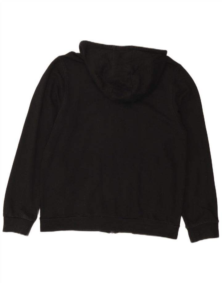 Pulover Lacoste pentru bărbați, cu fermoar, mărimea 5, bumbac negru mare