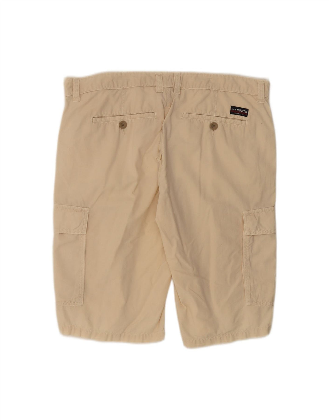 NORTH SAILS Mens Cargo Shorts IT 56 3XL W38 Beige Cotton