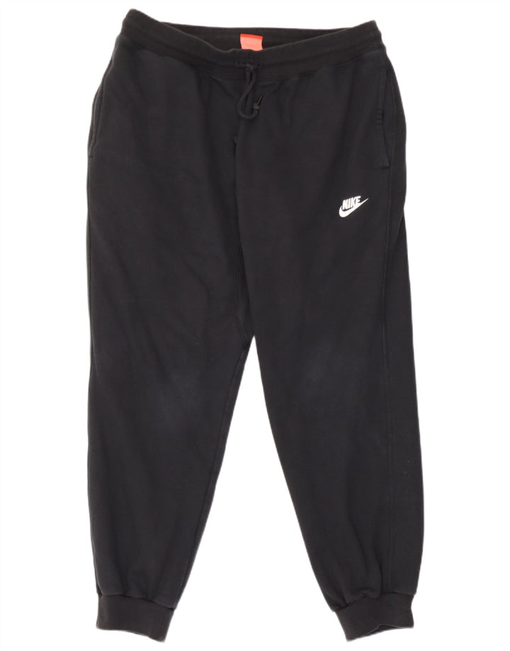 Pantaloni de trening Nike pentru bărbați Joggeri mari, negru, bumbac
