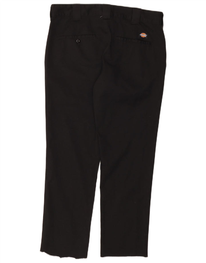 Pantaloni chino slim pentru bărbați Dickies L32 L27 Poliester negru