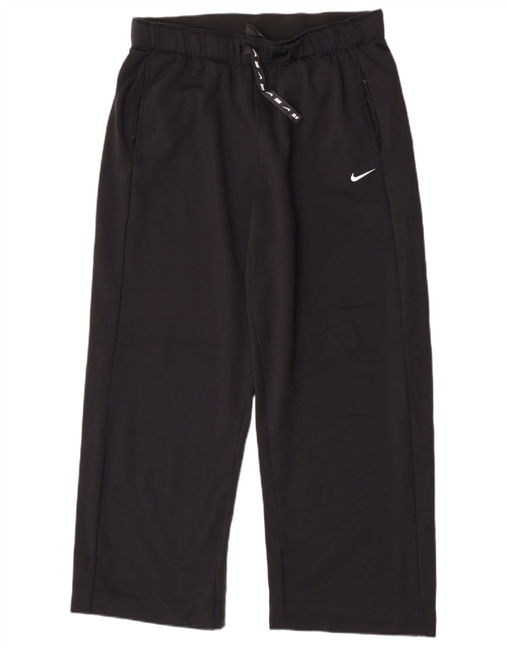 Pantaloni de trening Nike Dri Fit pentru femei, mari, negru, nailon