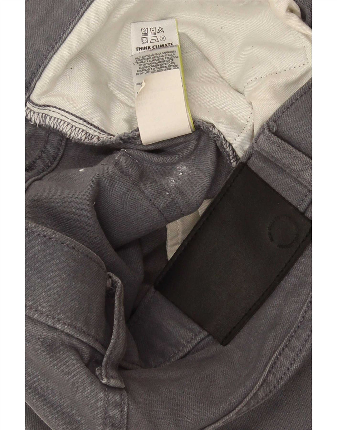 Blugi slim pentru bărbați Marks & Spencer W32 L33 bumbac gri