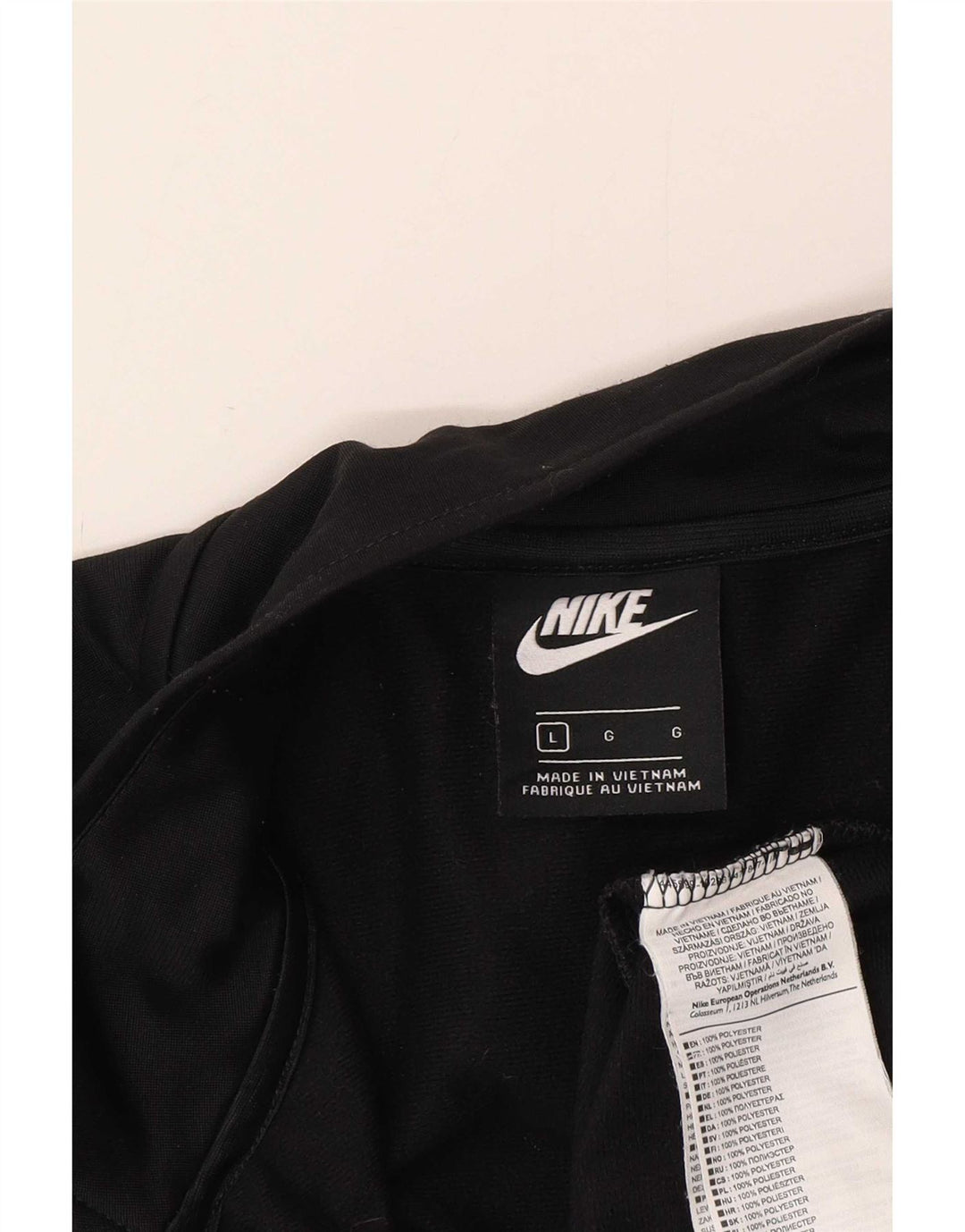 Jachetă de trening pentru bărbați Nike, mare, negru, poliester