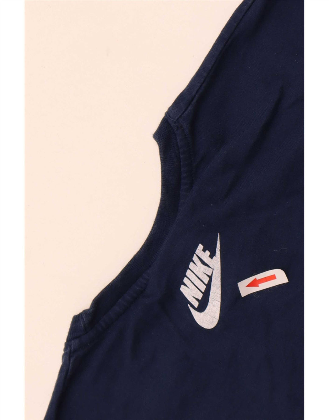 Tricou grafic Nike pentru bărbați Top mare din bumbac bleumarin