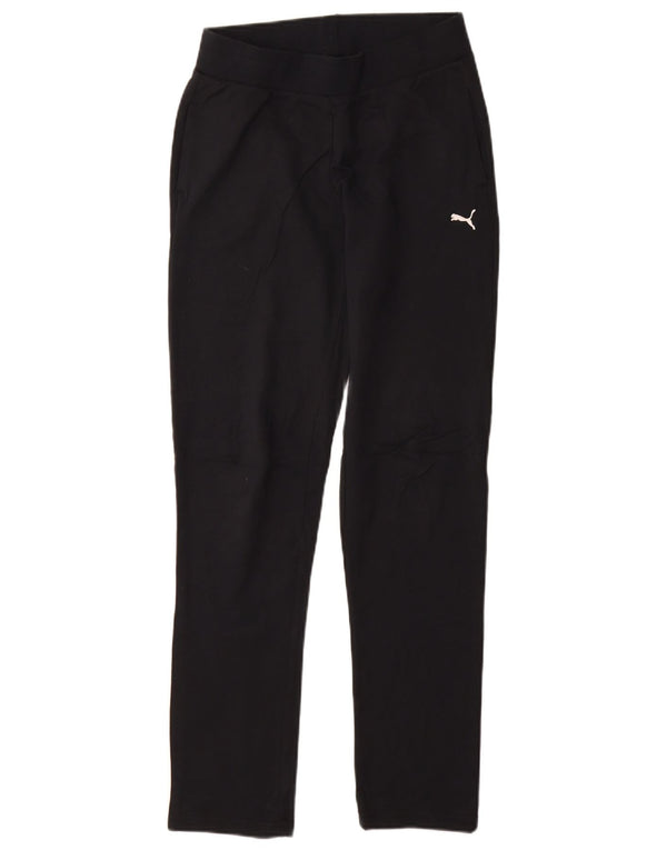 Pantaloni de trening Puma pentru femei UK 8 Small Bluemarin Bumbac