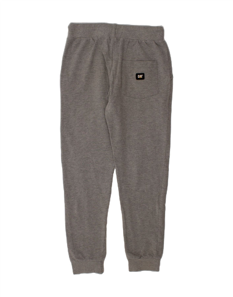 CATERPILLAR Boys Graphic Tracksuit Trousers Joggers 9-10 Years  Grey Vintage Caterpillar and Second-Hand Caterpillar from Messina Hembry 