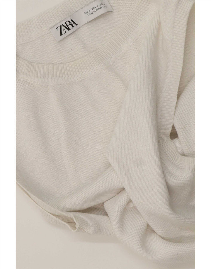 Top cu vestă pentru femei Zara UK 8 Small White