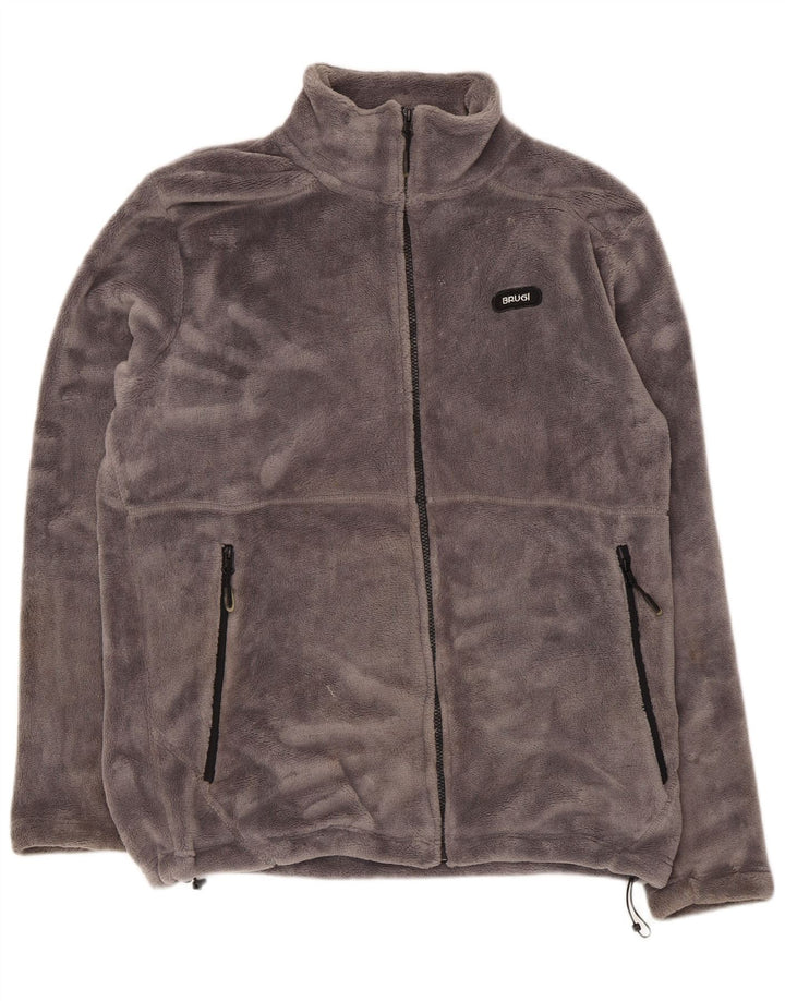 Jachetă fleece pentru bărbați Brugi UK 42 XL poliester gri