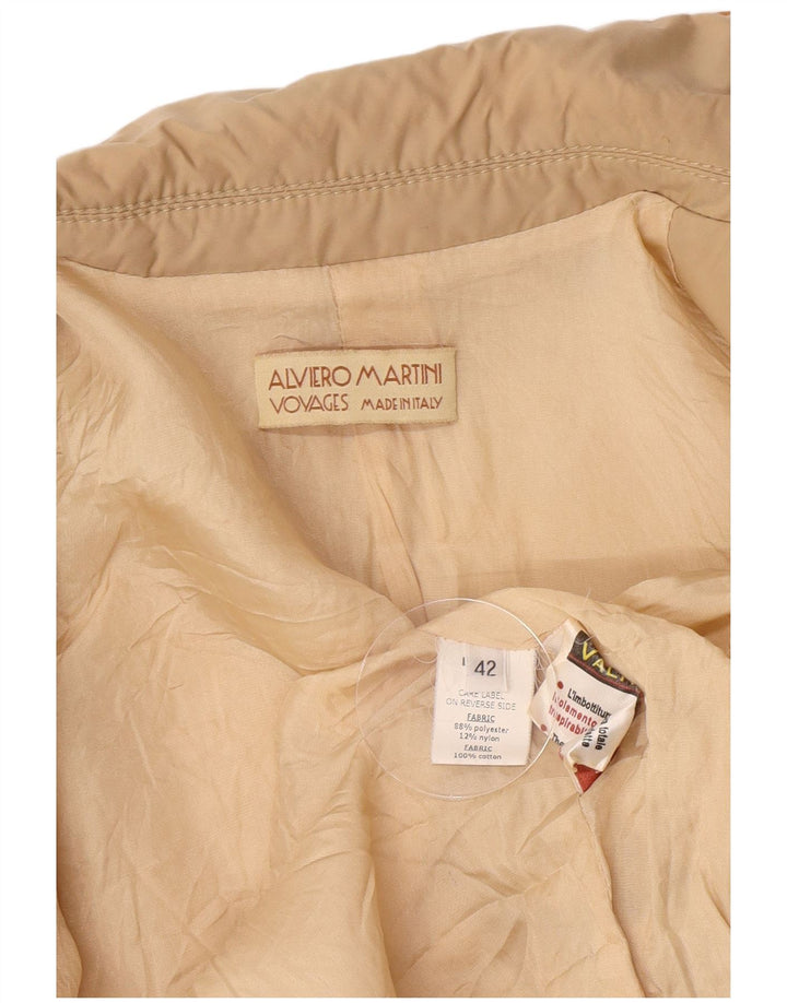 ALVIERO MARTINI Jachetă pentru femei Voyages cu 4 nasturi IT 42 Bej mediu