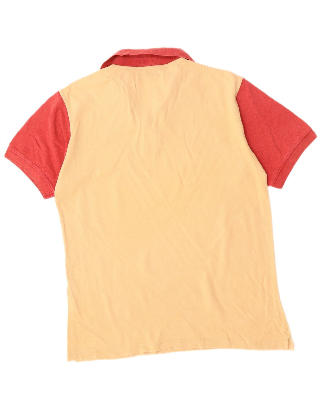 Tricou polo rugby ASICS pentru bărbați, bumbac color-bloc, bej mediu