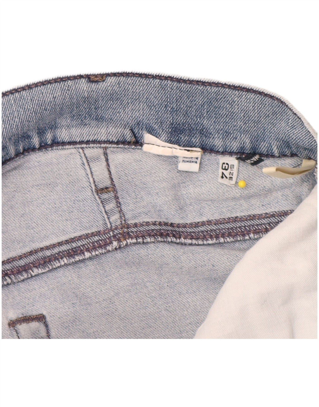 Blugi drepti pentru femei Armani W34 L35 Albastru
