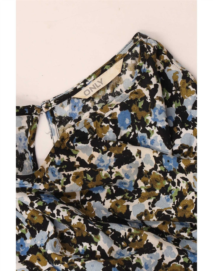 Only Womens Maxi Dress UK 10 Small Multicolored Floral