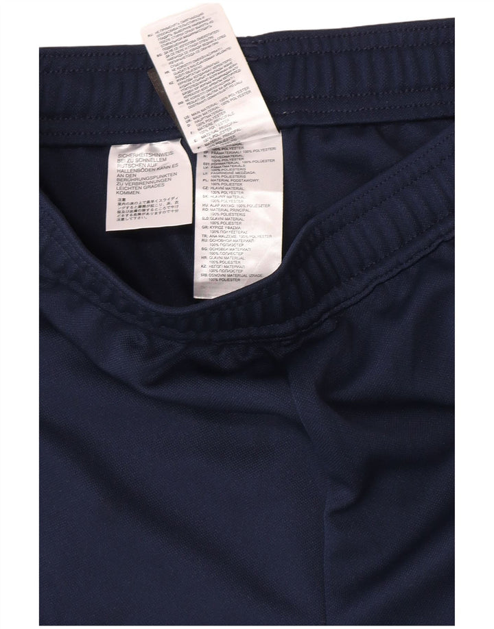 Pantaloni de trening Adidas Climalite pentru bărbați XS poliester bleumarin