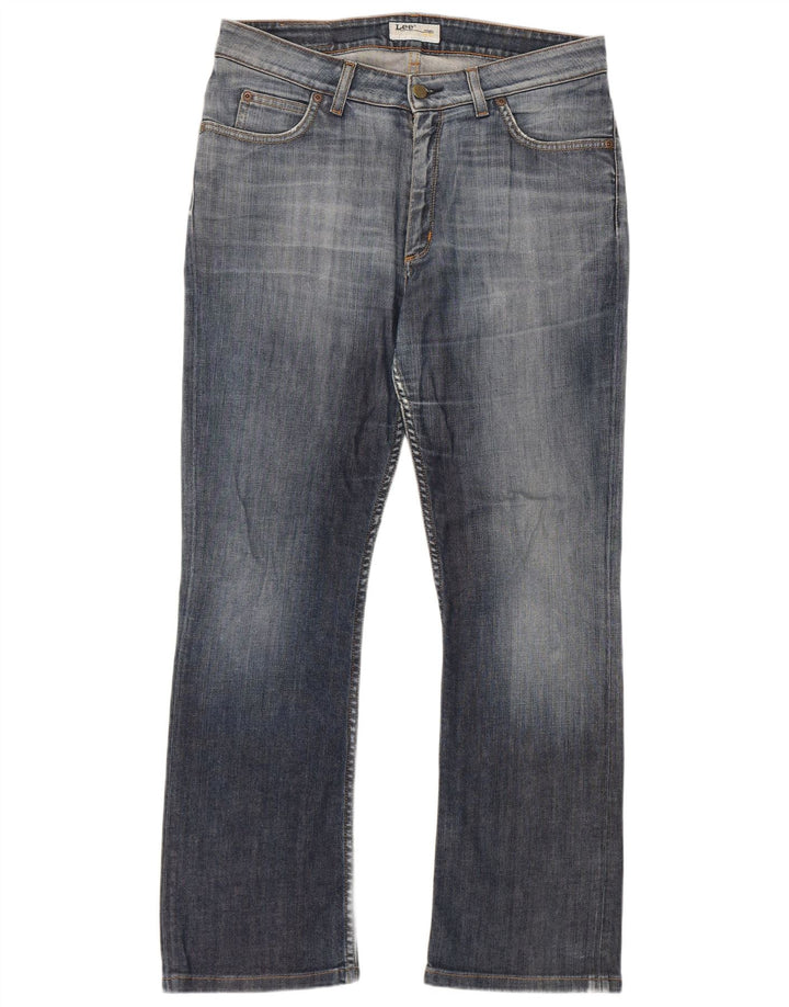 Blugi Lee Cameron Bootcut pentru femei W34 L28 Bumbac albastru